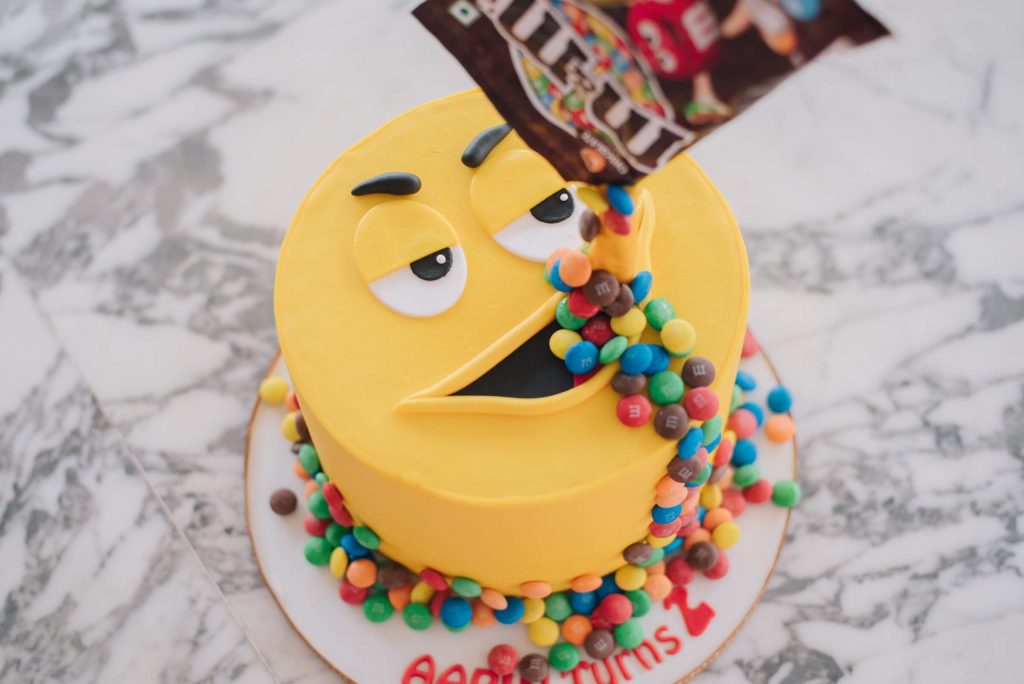 cake idea - three years old birthday cake